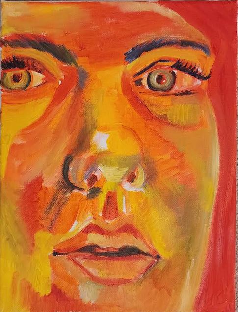Orange Portrait